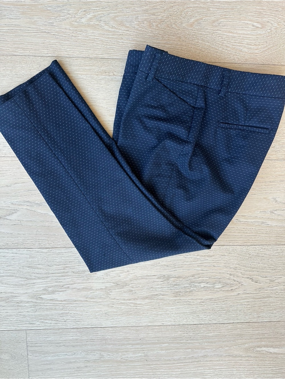 Brooks Brothers  Classic Preppy Navy textured pants